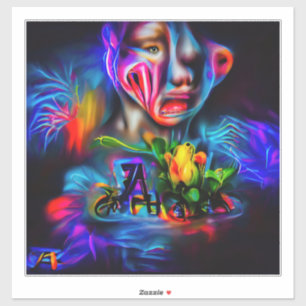 Antrofobie 2 sticker