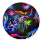 Antrofobie Keramische Knop (Voorkant)