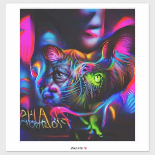 Antrofobie Sticker (Vel)