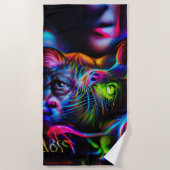 Antrofobie Strandlaken (Voorkant)