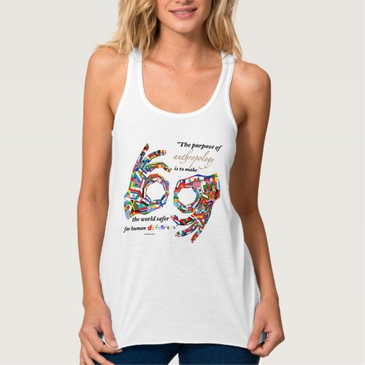 Antropologie Tanktop (Voorkant)