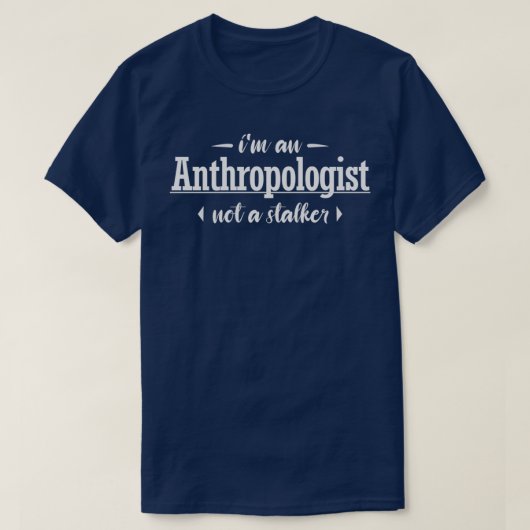 Antropoloog 8 t-shirt (Design voorkant)