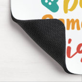 Antropoloog bij dag Gamer bij nacht Muismat (Hoek)