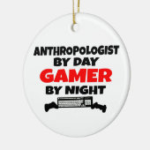 Antropoloog Gamer Keramisch Ornament (Links)