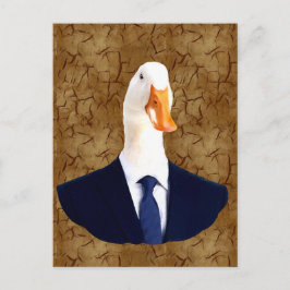 Antropomorf Goose Briefkaart