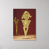 Antropomorfe figuur van een krijger