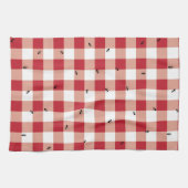 Ants bij een Picnic - keukenhanddoek (Horizontaal)