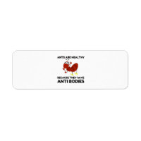 ANTS HEALTHY ANTI-INSTANTIES WERKEN CARTOON