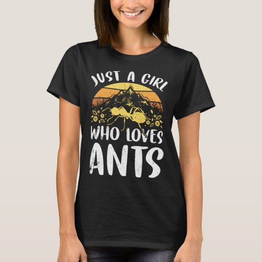 Ants Insects Beetle Bug Entomology T-shirt (Voorkant)