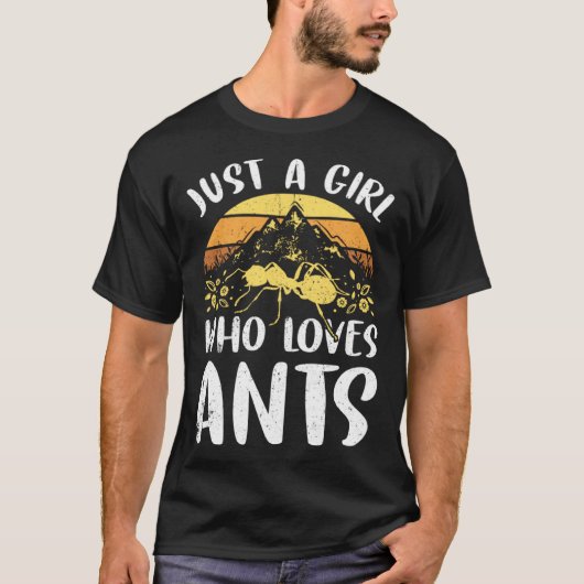 Ants Insects Beetle Bug Entomology T-shirt (Voorkant)