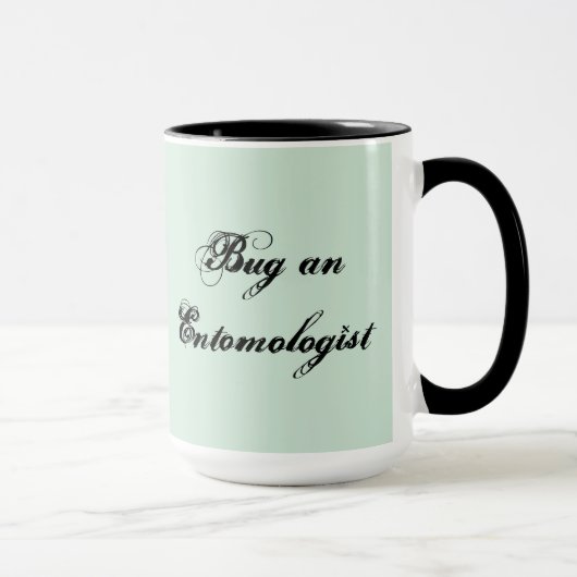 Antsy ? Bug an Entomologist Mug par RoseWrites (Droite)