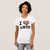 AntWeb I Heart Ants T-shirt (Voorkant volledig)