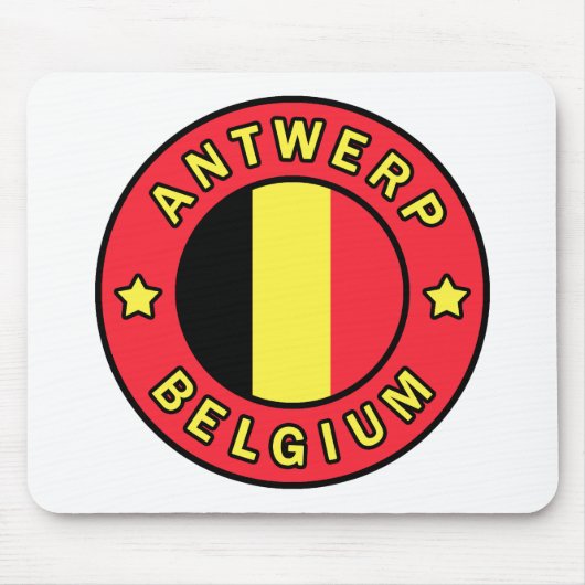 Antwerpen België Muismat (Voorkant)