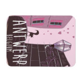 Antwerpen, België Reisposter Magneet (Horizontaal)