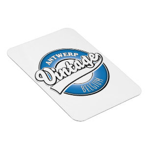 Antwerpen België vintage logo Magneet