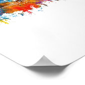 Antwerpen Belgium Skyline Poster (Hoek)