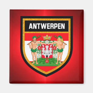Antwerpen Flag Magneet