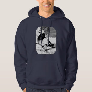 Antwerpen Short Faced Pigeon Hoodie