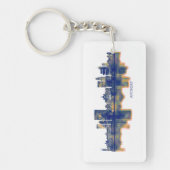 Antwerpen Skyline Sleutelhanger (Voorkant)