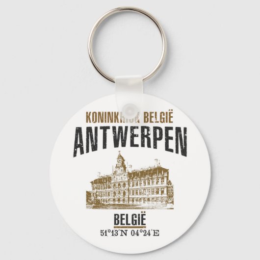 Antwerpen Sleutelhanger (Voorkant)