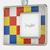 Antwerpen Verzilverd Kader Ornament (Links)