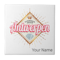 Antwerpen Vlaanderen België Retro Souvenir
