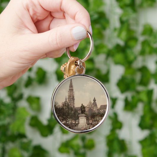 Antwerpse kathedraal, Antwerpen, België Sleutelhanger (Hand)