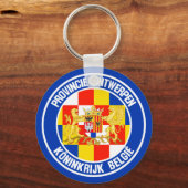 Antwerpse Ronde Emblem Sleutelhanger (Voorkant)