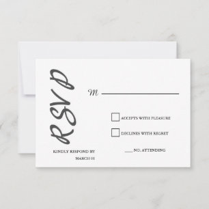 Antwoord Moderne platte minimalistische reactie Ee