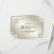 Antwoord voor 30-jarig huwelijksjubileum