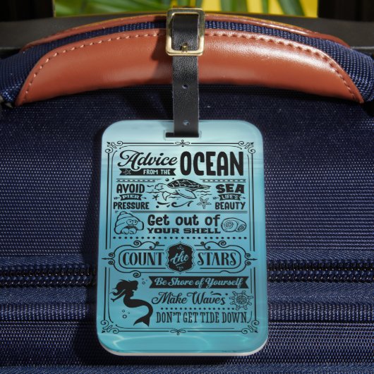 Antwoorden van het Zee Bagagelabel (Voorkant Insitu 2)