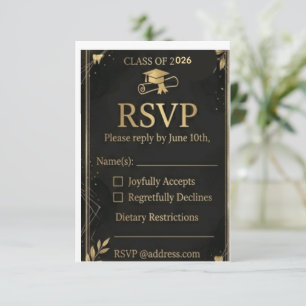 Antwoordkaart RSVP Kaartje