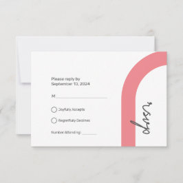 Antwoordkaart RSVP | Klassieke Stijl