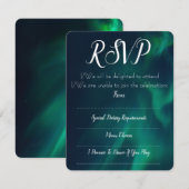 Antwoordkaart voor Noorderlicht RSVP (Voorkant / Achterkant)