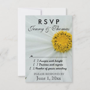 Antwoordkaart voor RSVP Kaartje