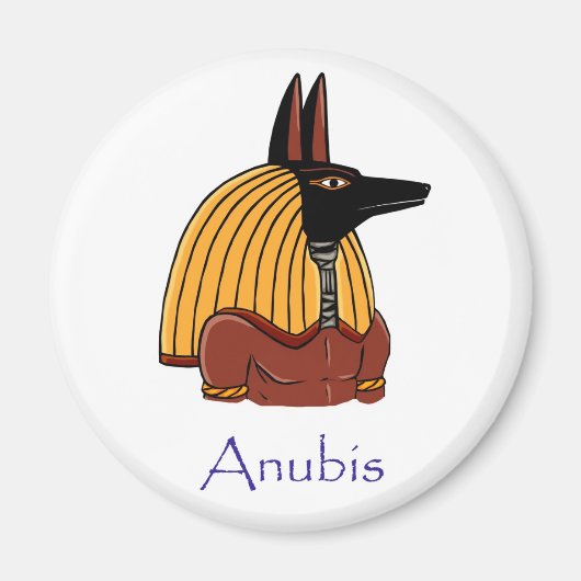 Anubis - Ancien aimant de dieu égyptien (Devant)