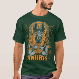 Anubis Ancient Egypt Hieroglyphics T-shirt