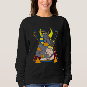 Anubis Art Anubis en Bastet Anubis Jackal Anubis Trui