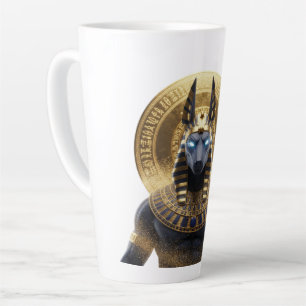 Anubis – Beschermer van het hiernamaals Egyptisc Latte Mok