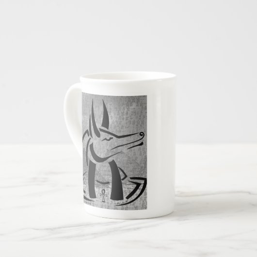 Anubis Bone China Mok (Voorkant links)