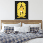 Anubis Canvas Print (Insitu (Slaapkamer))