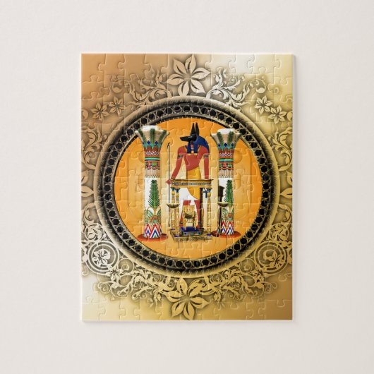 Anubis, egypte legpuzzel (Verticaal)