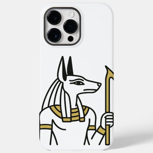 Anubis Egyptian Line coque iphone (Verso)