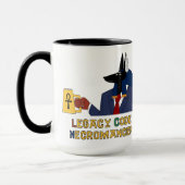 Anubis égyptien Legacy Code Necromancer Combo Mug (Gauche)
