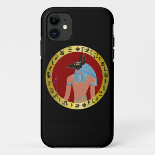Anubis, Egyptische God iPhone 11 Hoesje