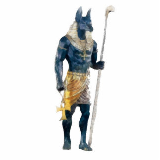 Anubis Egyptische God Fotobeeldje Ornament