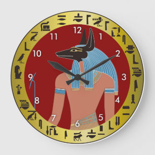 Anubis, Egyptische God Grote Klok