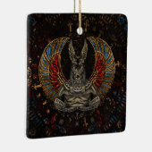 Anubis - Egyptische God Keramisch Ornament (Rechts)