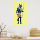 Anubis Egyptische God Poster (Keuken)