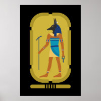Anubis Egyptische God van Mummificatie